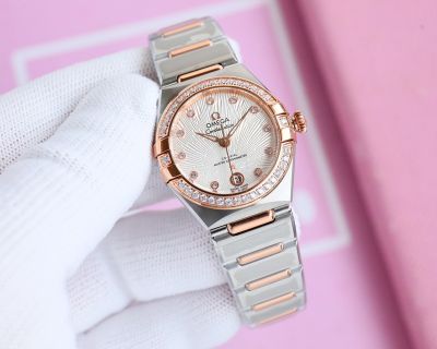 Omega 5th Constellation 29MM 8700 Movement 316L Steel Sapphire Glass Watch
